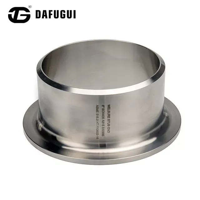 Pemasangan Pipa Akhir Steel Steel Stainless